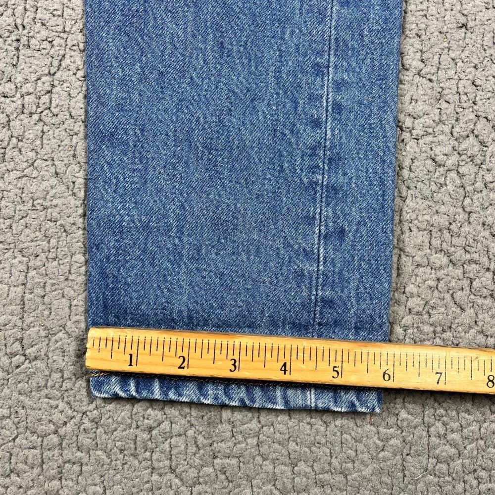 Levis‎ Premium 501 Skinny Jeans Mens 28 Blue Medium Wash Big E Button Fly Poland - Picture 15 of 16